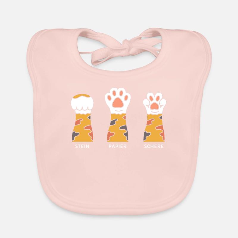 Stone Paper Scissors Organic Baby Bibs