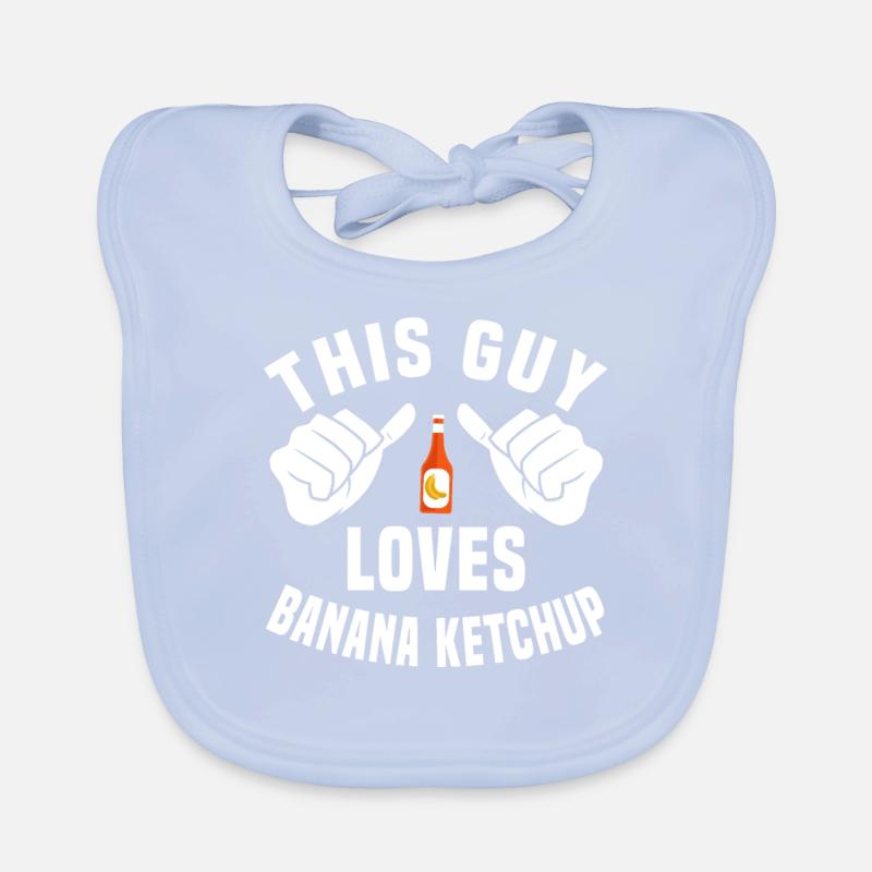 Type de ketchup à la banane Bavoir bio Bébé