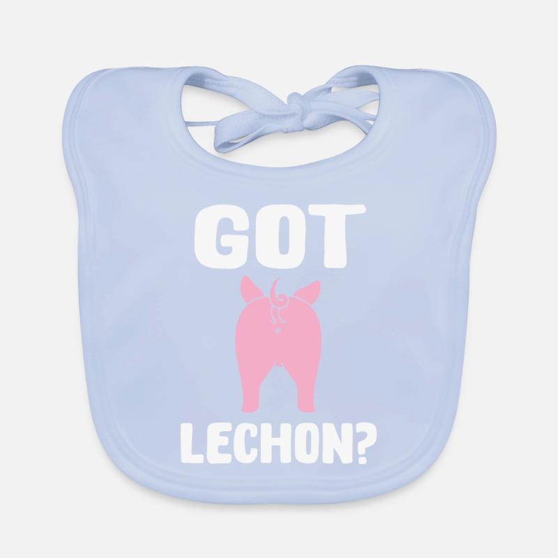 Avez-vous du léthon ? Bavoir bio Bébé