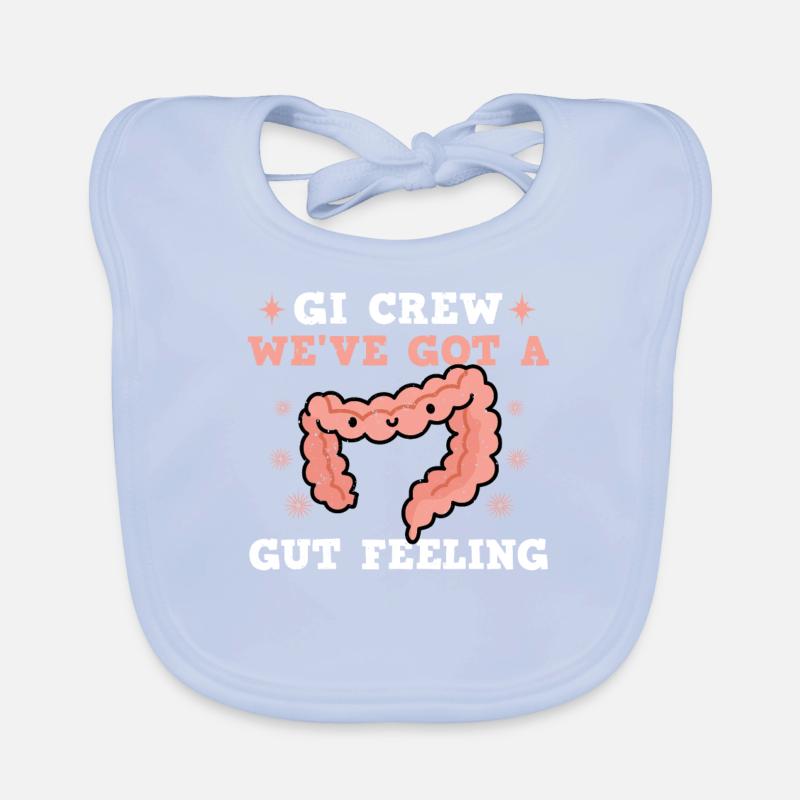 Endoscopie – GI Crew Bavoir bio Bébé