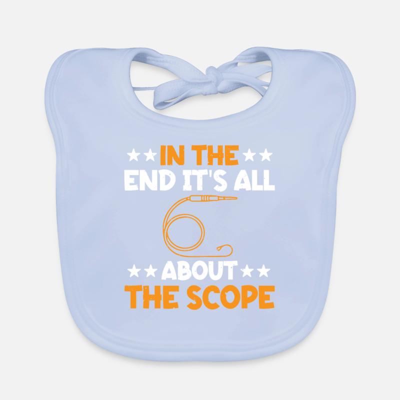Endoscopie deChemise d’endoscopie drôle Bavoir bio Bébé