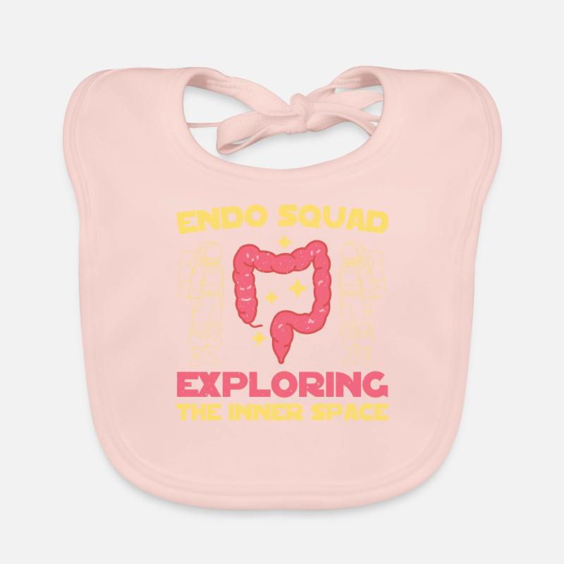 Endo Squad Endoscopy Organic Baby Bibs