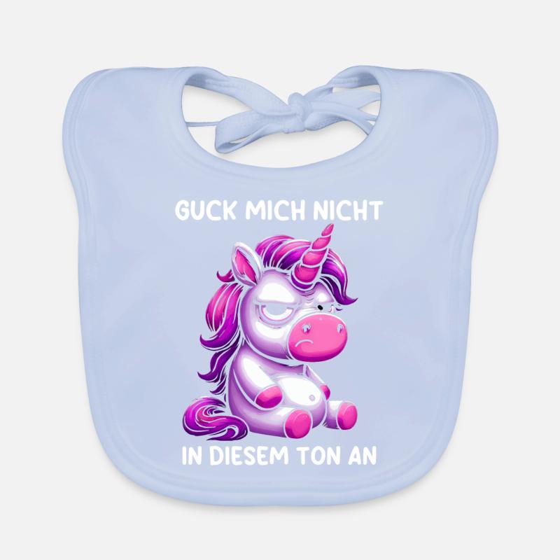 Ne me regarde pas sur ce ton Bavoir bio Bébé