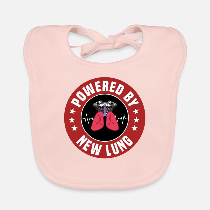 Lungen Transplantation Geschenk Baby Bio-Lätzchen