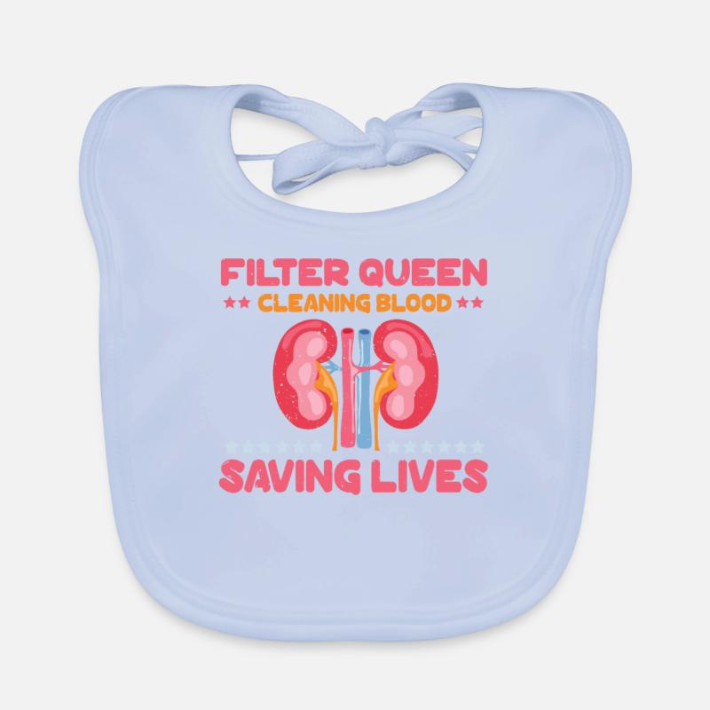 Filter Königin Baby Bio-Lätzchen