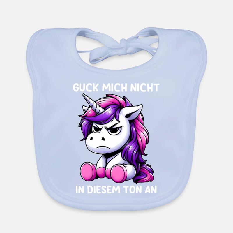 Ne me regarde pas sur ce ton Bavoir bio Bébé