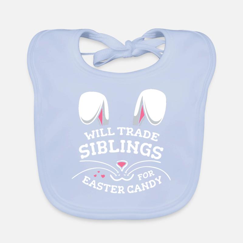 Will Trade Siblings For Easter Candy Baby Bio-Lätzchen