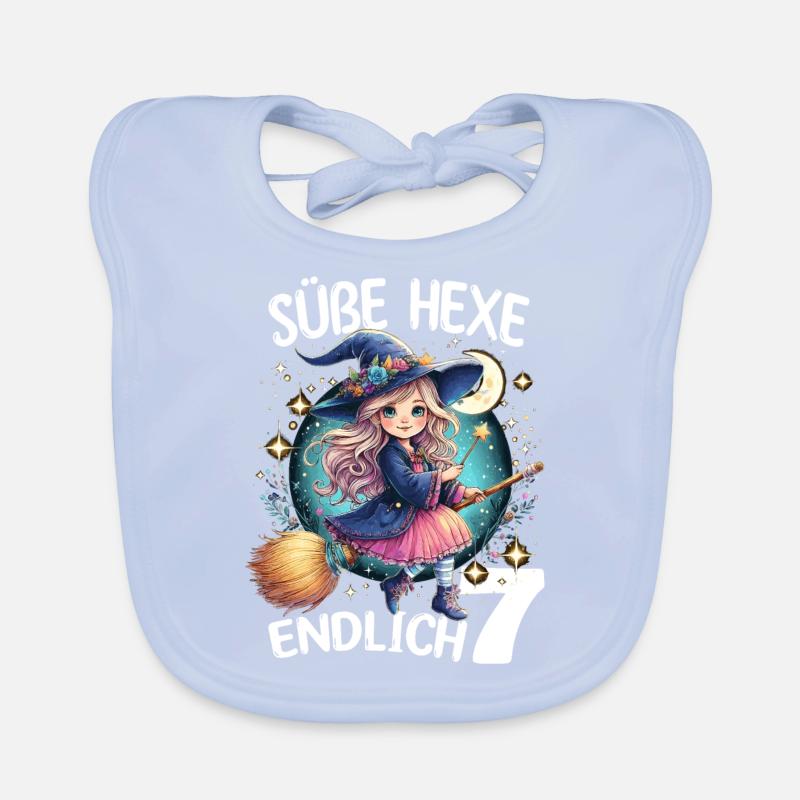 Douce sorcière enfin 7 Bavoir bio Bébé