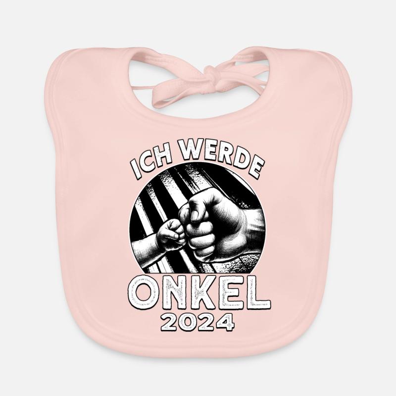 I'm going to be an uncle in 2024 Organic Baby Bibs