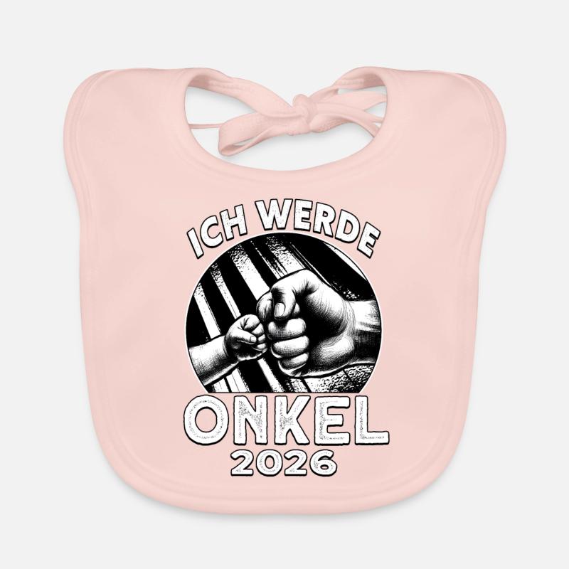 I'm going to be an uncle in 2026 Organic Baby Bibs