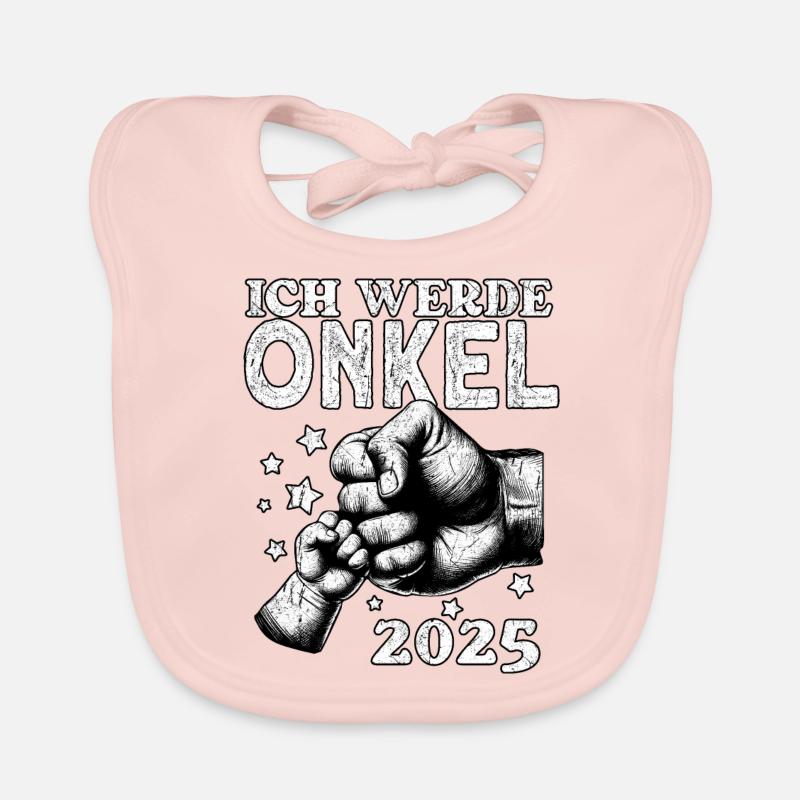 I'm going to be uncle in 2025 Organic Baby Bibs