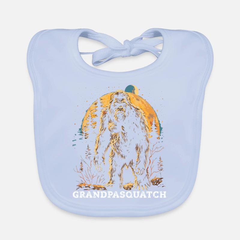 Grandpa Squatch Baby Bio-Lätzchen