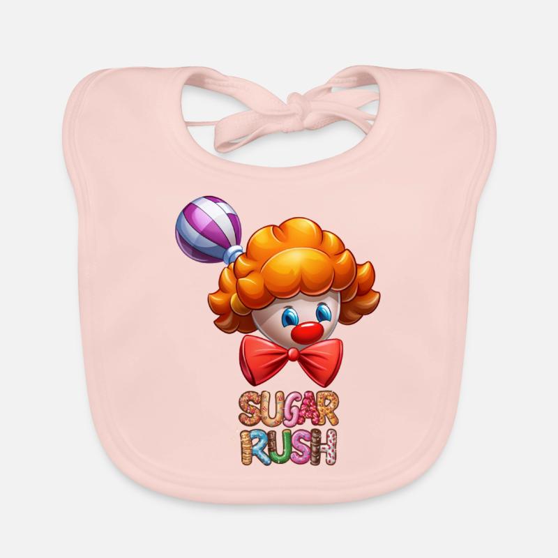 RUÉE VERS LE SUCRE Bavoir bio Bébé