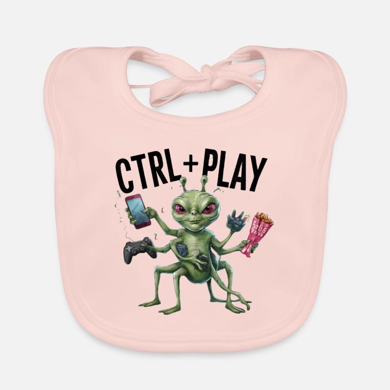 JEU, JEU CTRL Bavoir bio Bébé