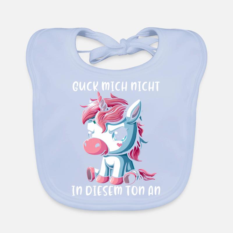 Ne me regarde pas sur ce ton Bavoir bio Bébé