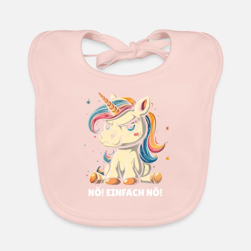 Non, juste non Bavoir bio Bébé