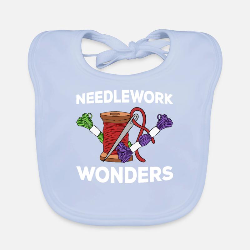 Embroidery Beading Embroidery Pattern Cross Stitch Organic Baby Bibs