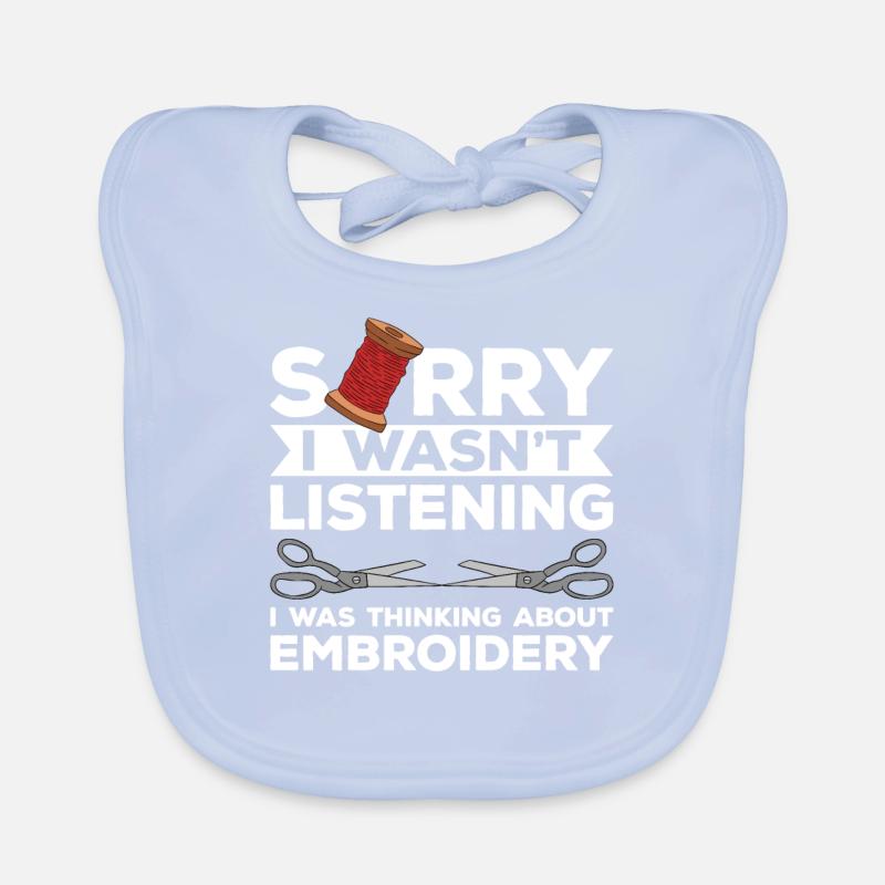 Embroidery Beading Embroidery Pattern Cross Stitch Organic Baby Bibs