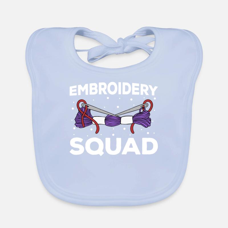 Embroidery Beading Embroidery Pattern Cross Stitch Organic Baby Bibs