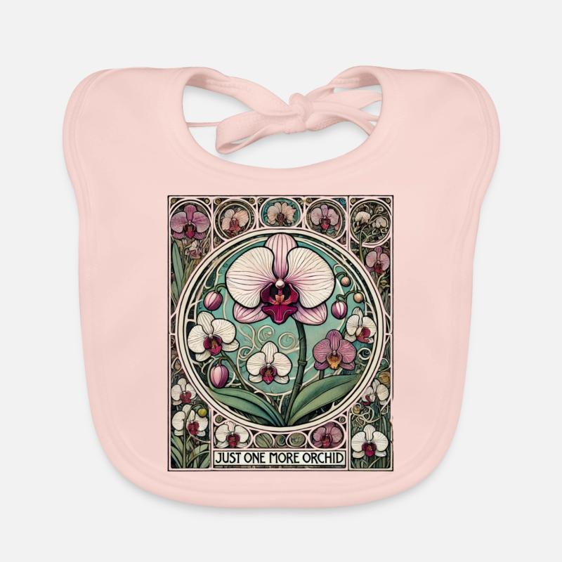 Nur noch eine Orchidee Baby Bio-Lätzchen