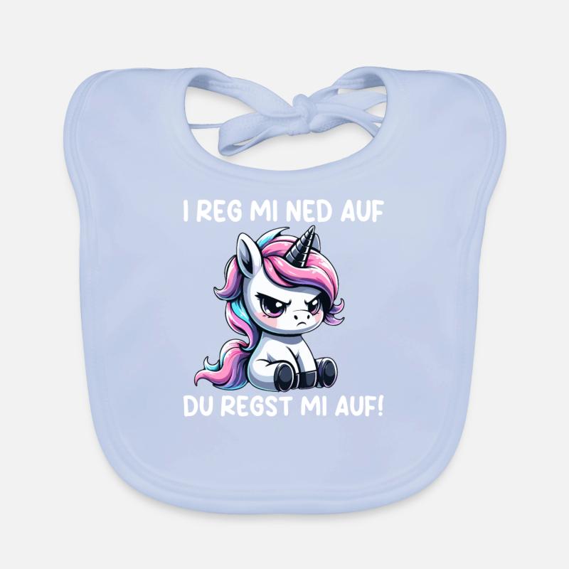 J’ai reg mi ned sur le dialecte licorne Bavoir bio Bébé