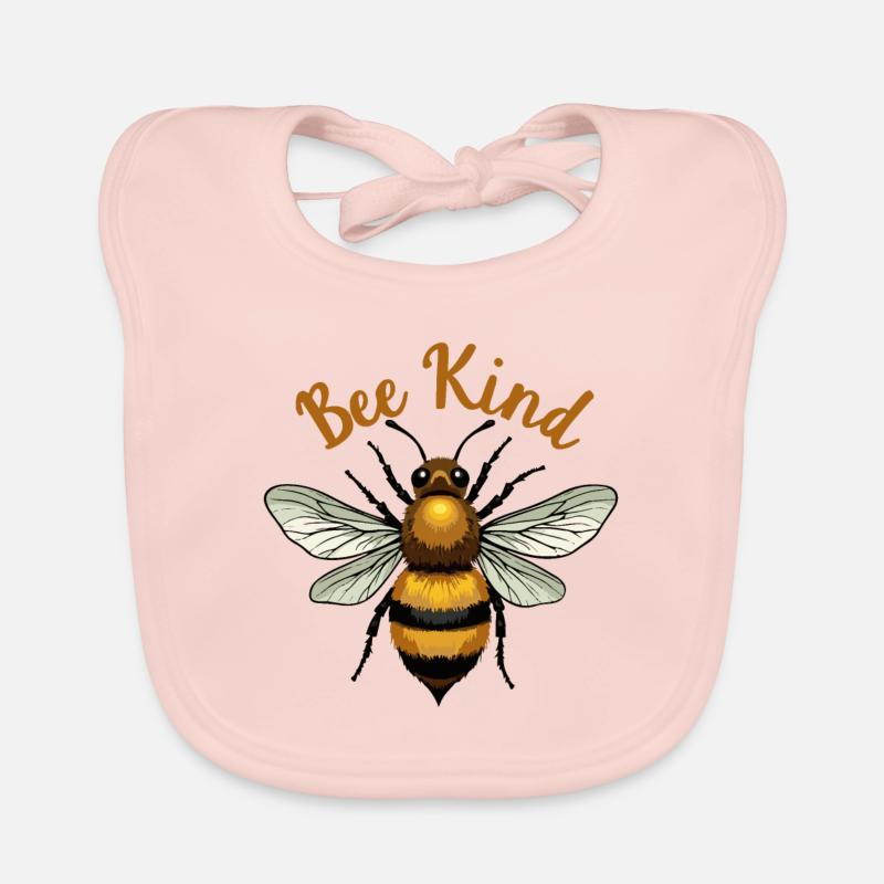 TYPE D’ABEILLE Bavoir bio Bébé