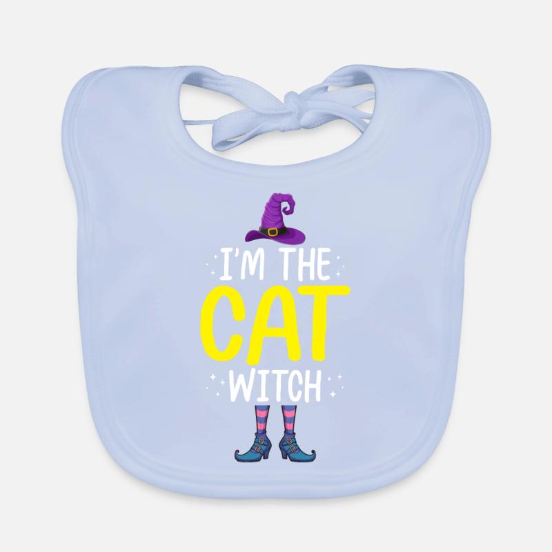 I'm the Cat Witch Baby Bio-Lätzchen