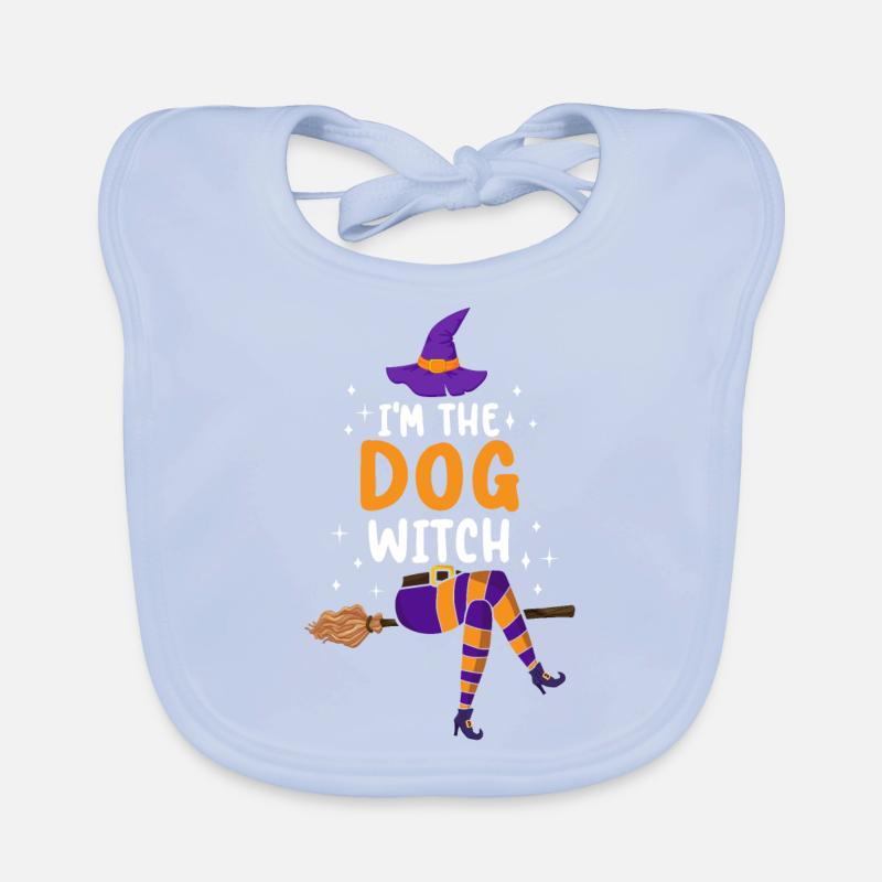 I'm the Dog Witch Baby Bio-Lätzchen