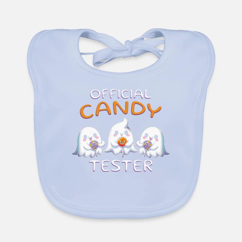 Official Candy Tester Baby Bio-Lätzchen