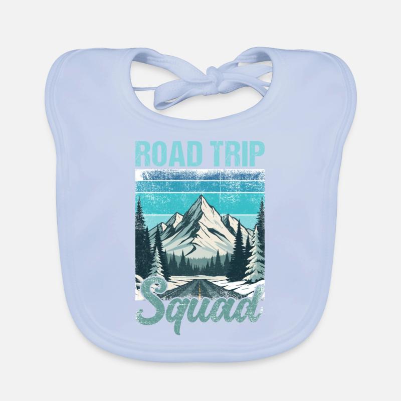 Escouade de road trip Bavoir bio Bébé