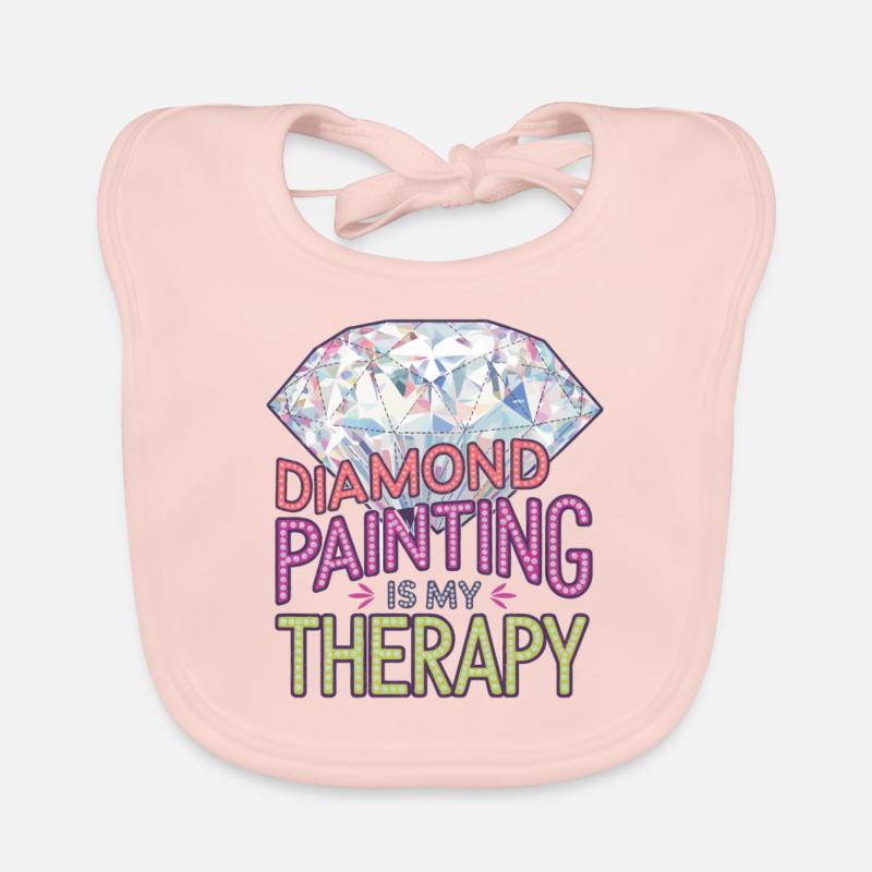 Diamond Painting Diamond Painter Baby Bio-Lätzchen