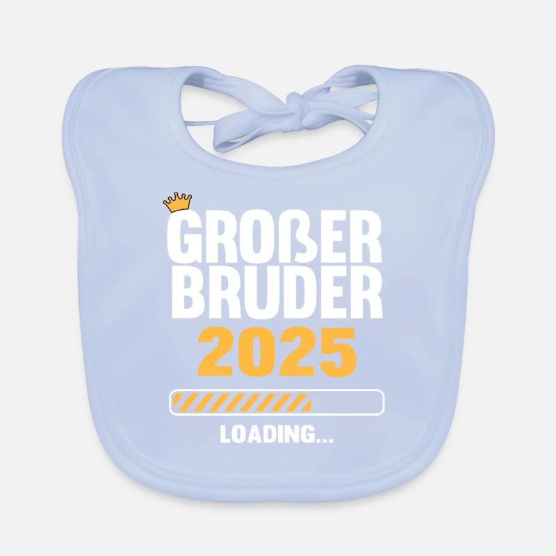 Großer Bruder 2025 Loading Baby Bio-Lätzchen