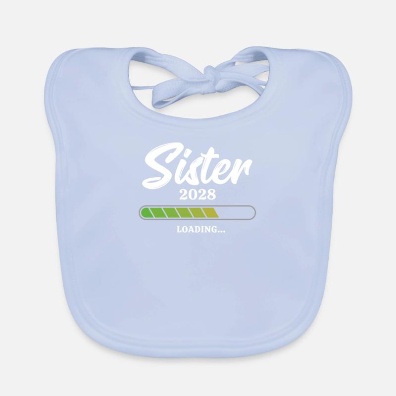 Sister Loading 2028 Baby Bio-Lätzchen