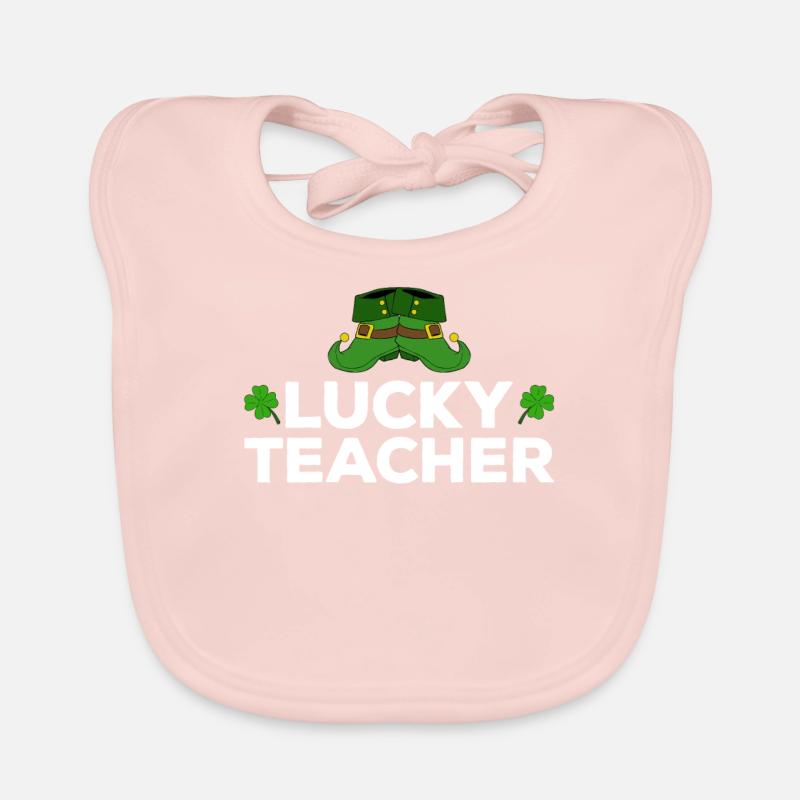 Joyeux Trèfle de la Saint-Patrick Bavoir bio Bébé