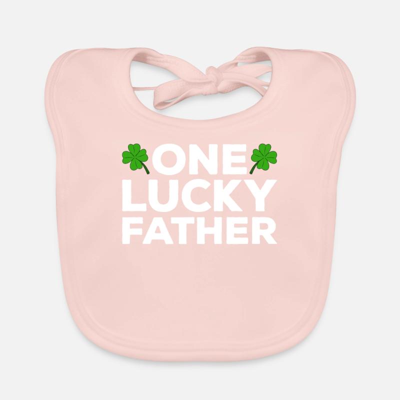 Joyeux Trèfle de la Saint-Patrick Bavoir bio Bébé