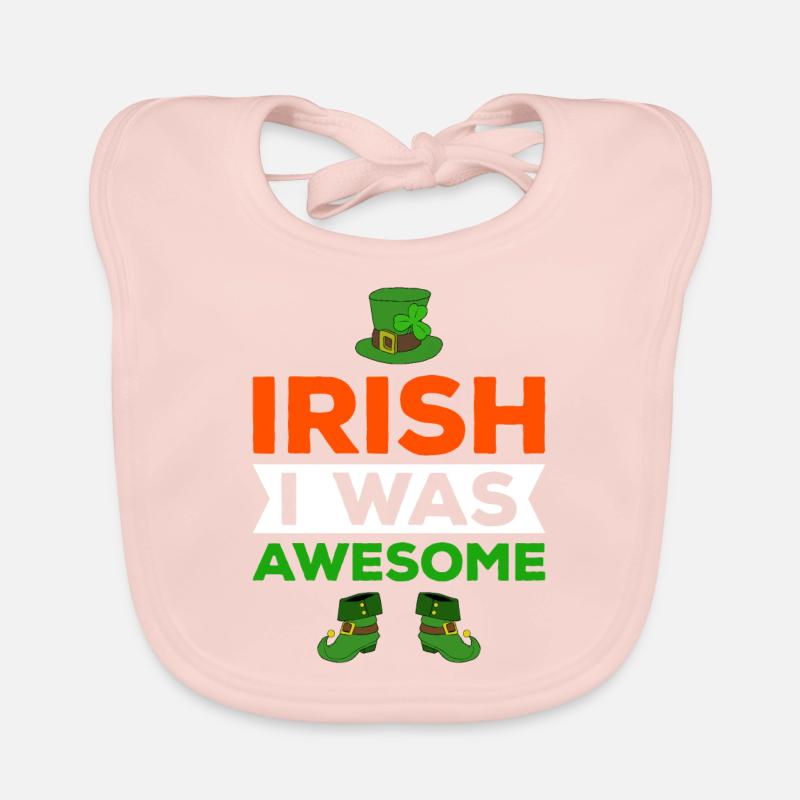 Joyeux Trèfle de la Saint-Patrick Bavoir bio Bébé