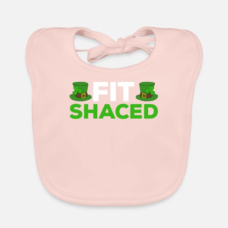 Joyeux Trèfle de la Saint-Patrick Bavoir bio Bébé