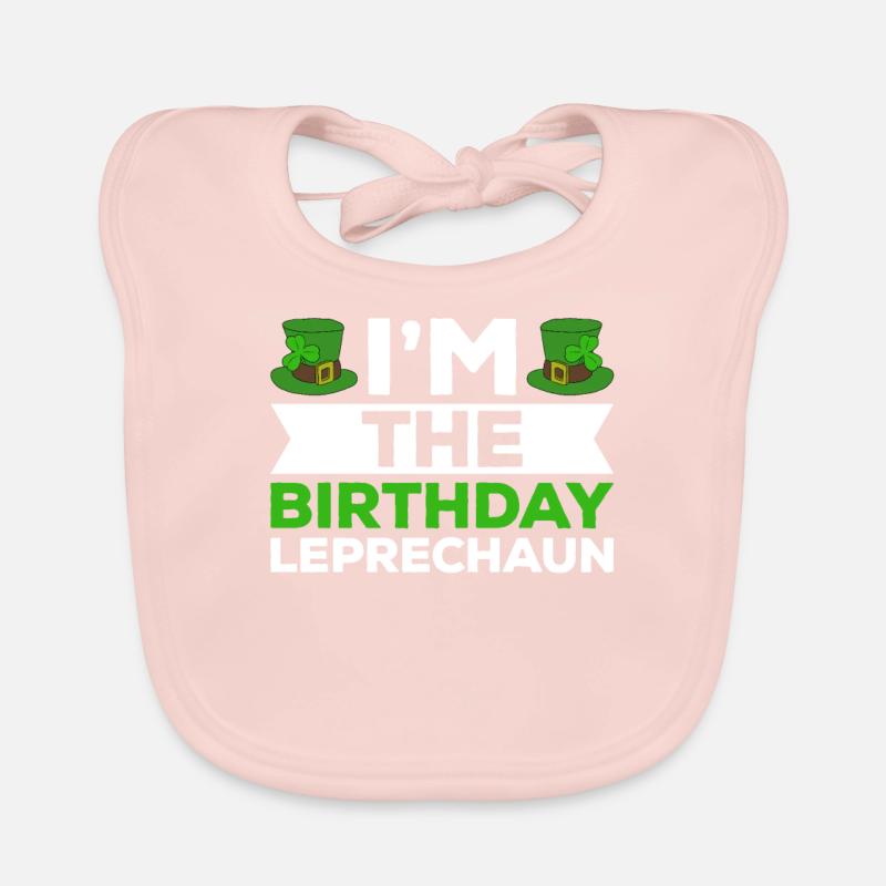 Joyeux Trèfle de la Saint-Patrick Bavoir bio Bébé