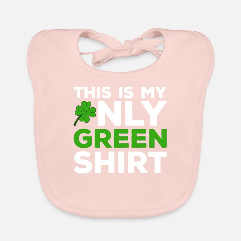 Joyeux Trèfle de la Saint-Patrick Bavoir bio Bébé