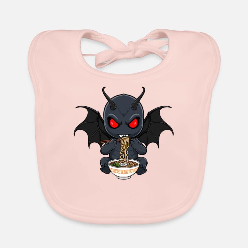Mothman Ramen Bavoir bio Bébé
