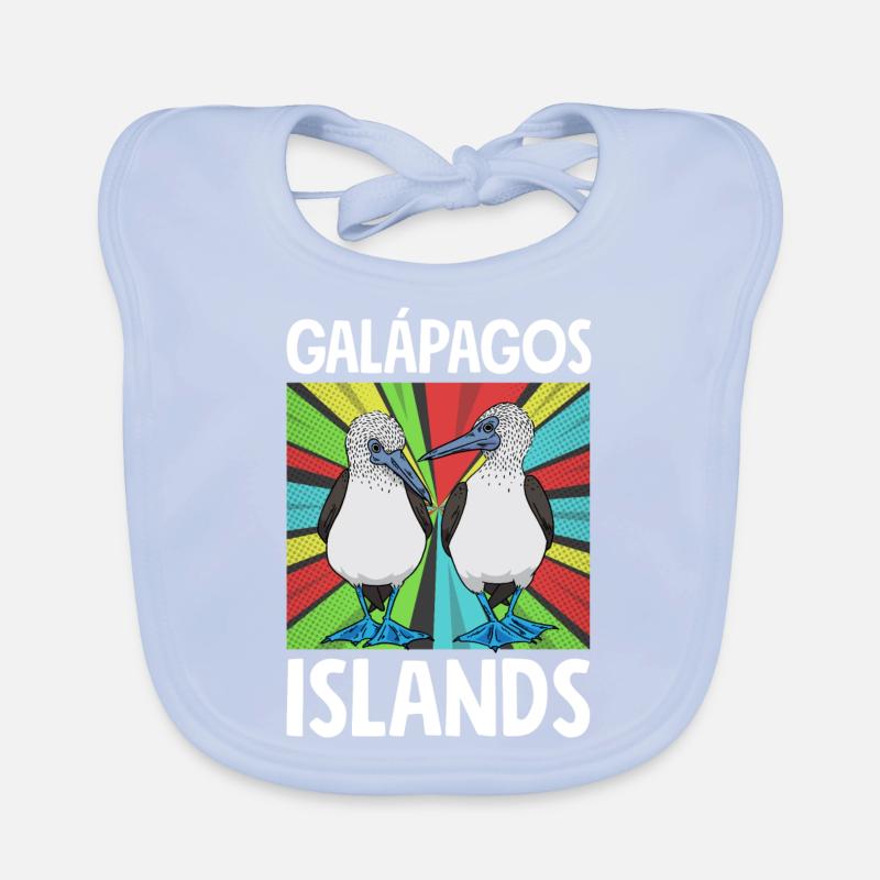 Îles Galapagos Bavoir bio Bébé