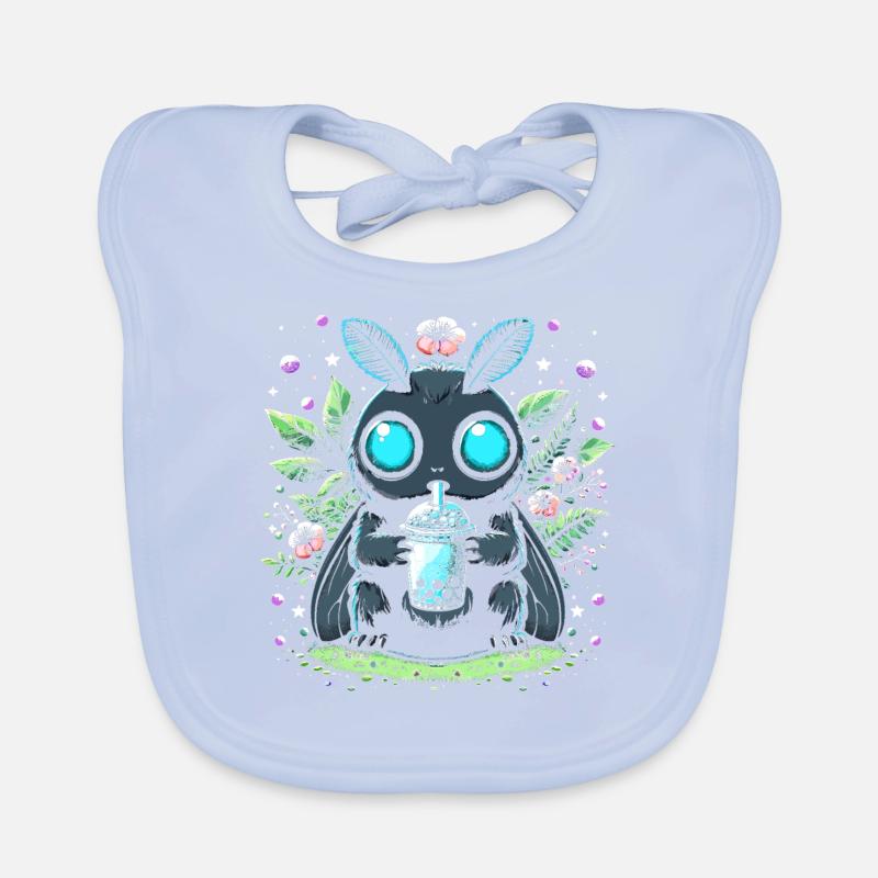 Mothman Bubble Tea Baby Bio-Lätzchen
