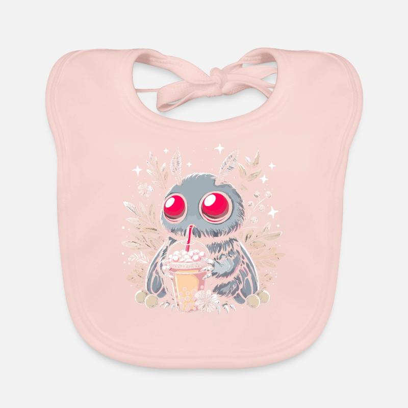 Mothman Bubble Tea Baby Bio-Lätzchen