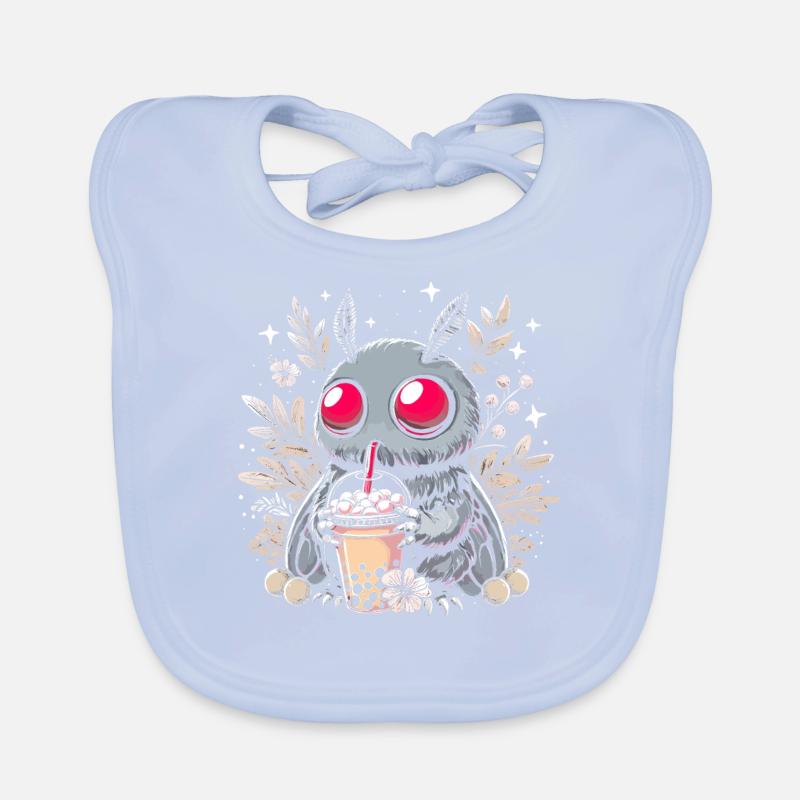 Mothman Bubble Tea Baby Bio-Lätzchen
