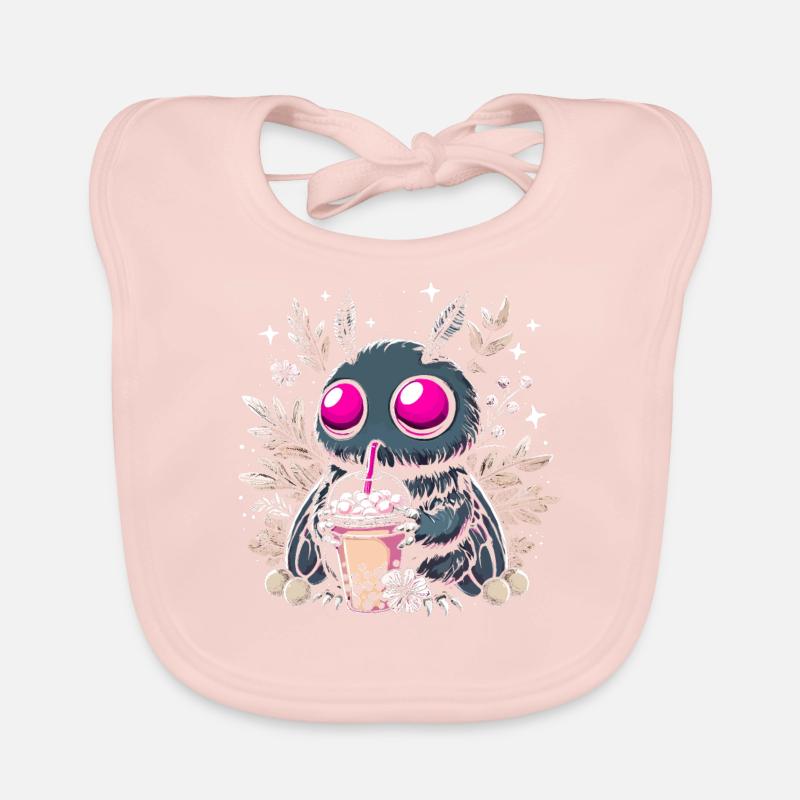 Mothman Bubble Tea Baby Bio-Lätzchen