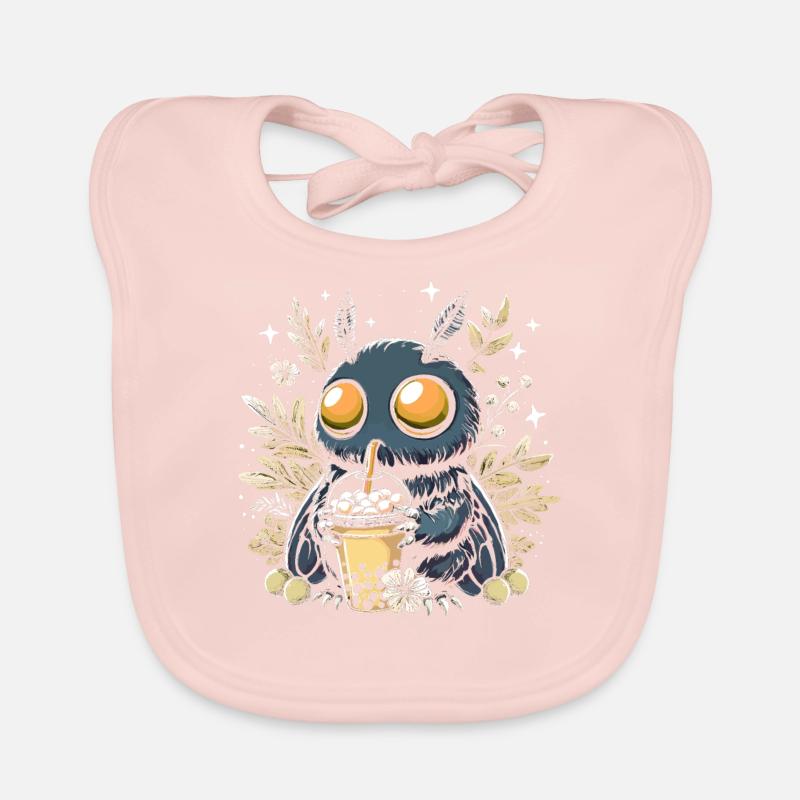 Mothman Bubble Tea Baby Bio-Lätzchen