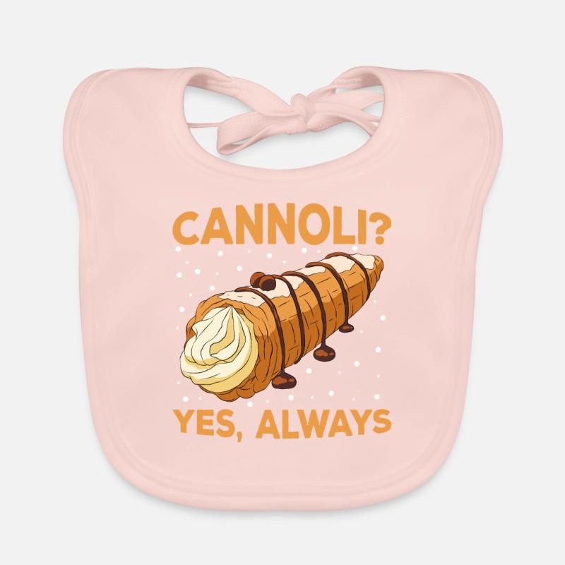 Cannoli Cannolo Bavoir bio Bébé