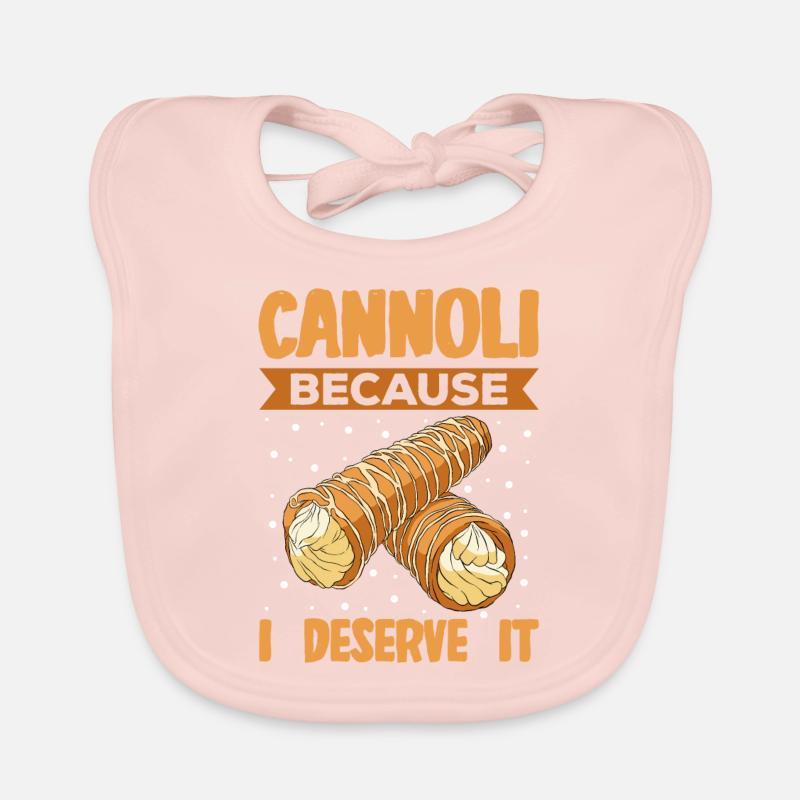Cannoli Cannolo Bavoir bio Bébé