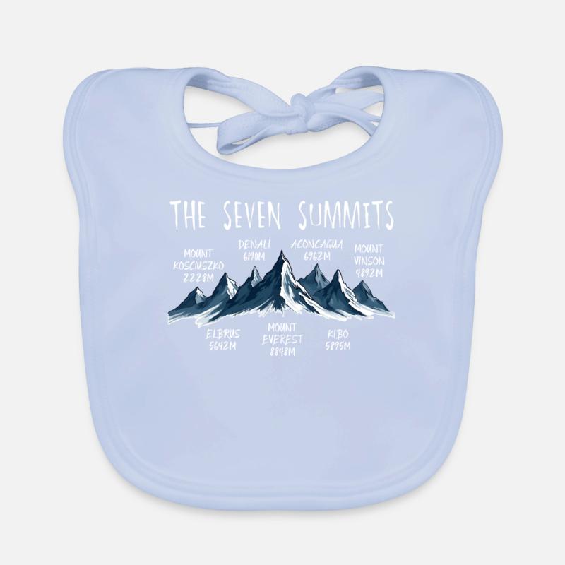 Sept sommets Kosciuszko Bavoir bio Bébé