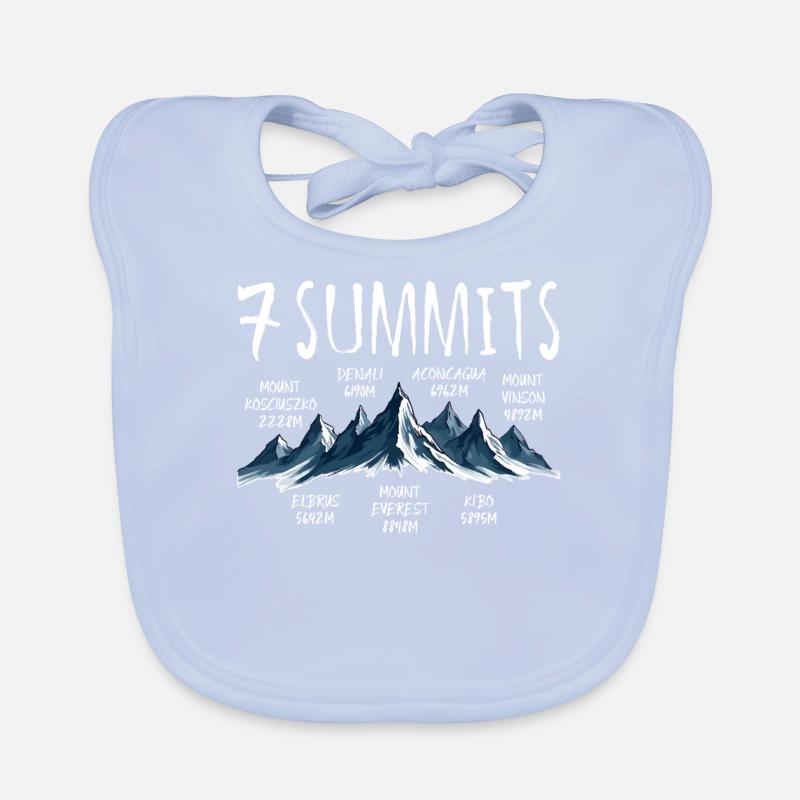 7 sommets Kosciuszko Bavoir bio Bébé